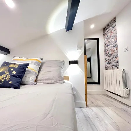 Le Loft ~ A 4 Min De La Gare, Fibre + Parking Prive Будинок відпочинку *