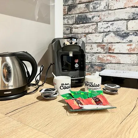 בית נופש Le Loft ~ A 4 Min De La Gare, Fibre + Parking Prive פואטייה