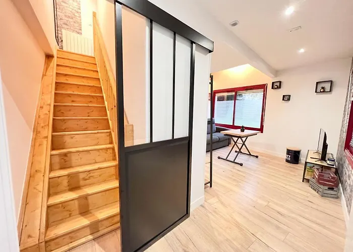 Le Loft ~ A 4 Min De La Gare, Fibre + Parking Prive Ferienhaus