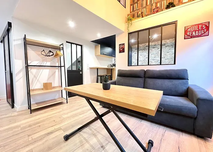 Le Loft ~ A 4 Min De La Gare, Fibre + Parking Prive Poitiers