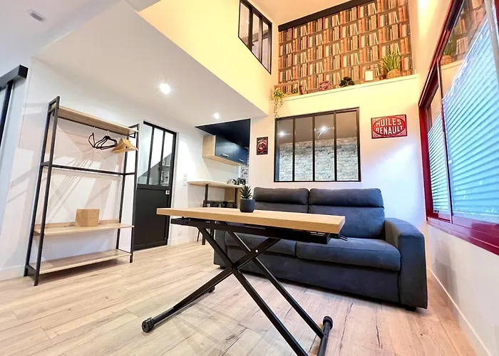 Ferienhaus Le Loft ~ A 4 Min De La Gare, Fibre + Parking Prive Poitiers