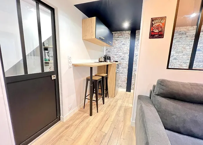 Le Loft ~ A 4 Min De La Gare, Fibre + Parking Prive Ferienhaus
