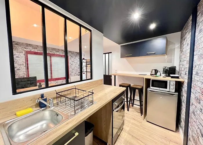 Ferienhaus Le Loft ~ A 4 Min De La Gare, Fibre + Parking Prive Poitiers